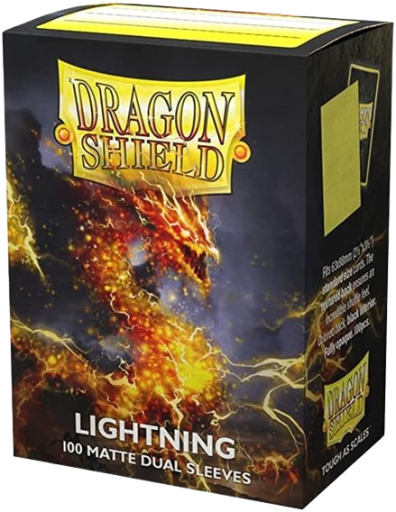 Dragon Shield - Matte Dual Lightning Sleeves (100)