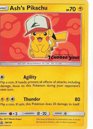 Ash’s Pikachu SM109