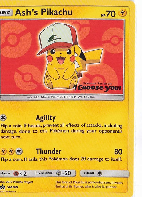 Ash’s Pikachu SM109