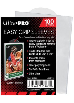 Ultra Pro - Easy Grip Sleeves (100)