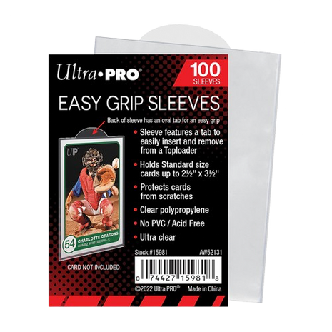 Ultra Pro - Easy Grip Sleeves (100)
