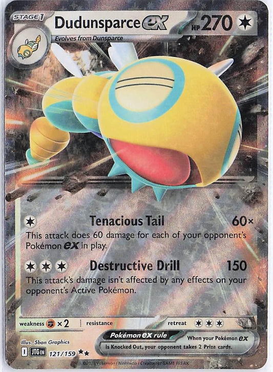 Dudunsparce ex 121/159