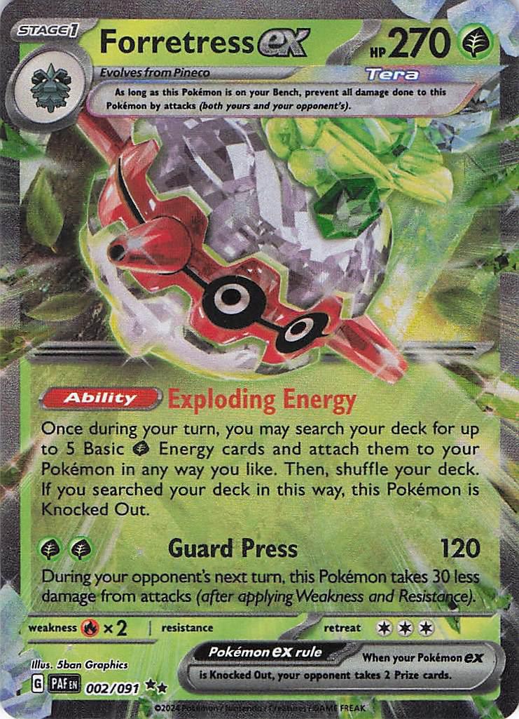 Forretress ex 002/091