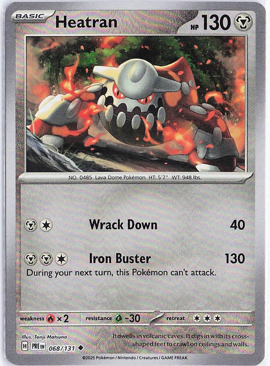 Heatran 068/131 (Pokeball Holo)