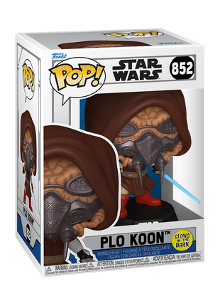 Star Wars - Plo Koon (Glow in the Dark) #852 Funko Pop!