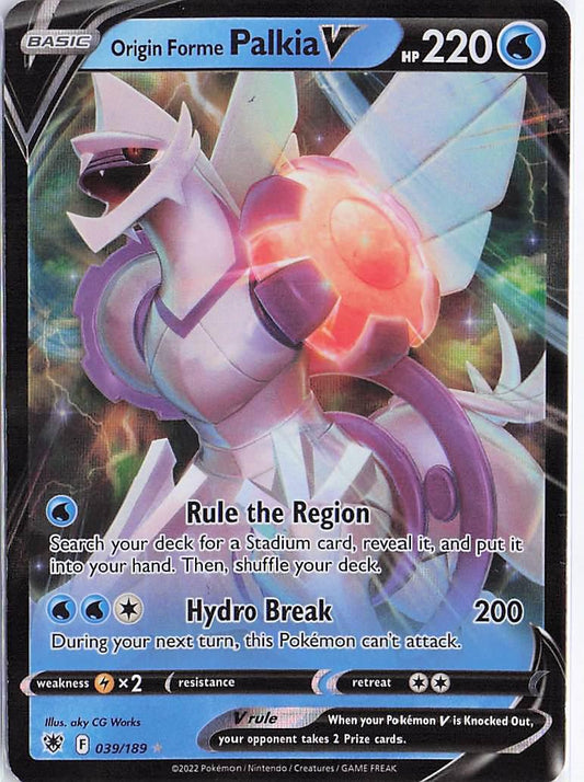 Origin Forme Palkia V 039/189