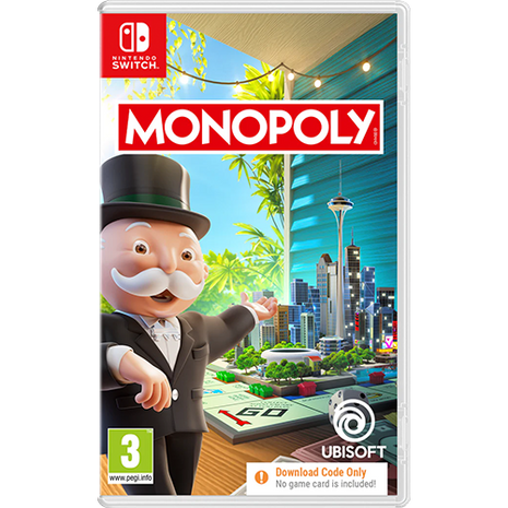 Monopoly 2024 (Nintendo Switch - Code In Box)