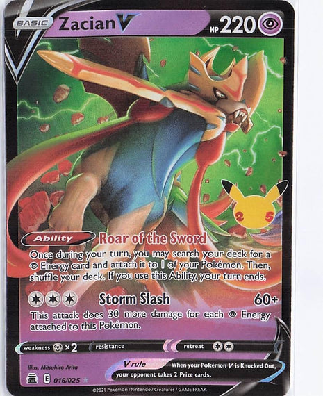 Zacian V 016/025