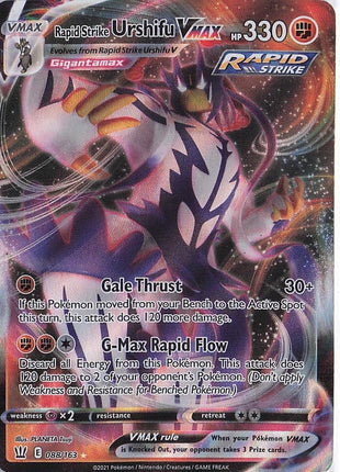 Rapid Strike Urshifu VMAX 088/163