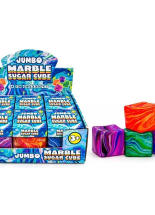 Jumbo Marble Sugar Cube Squishy