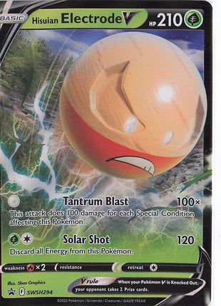 Hisuian Electrode V SWSH294