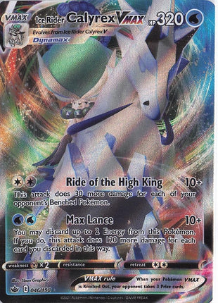 Ice Rider Calyrex VMAX 046/198