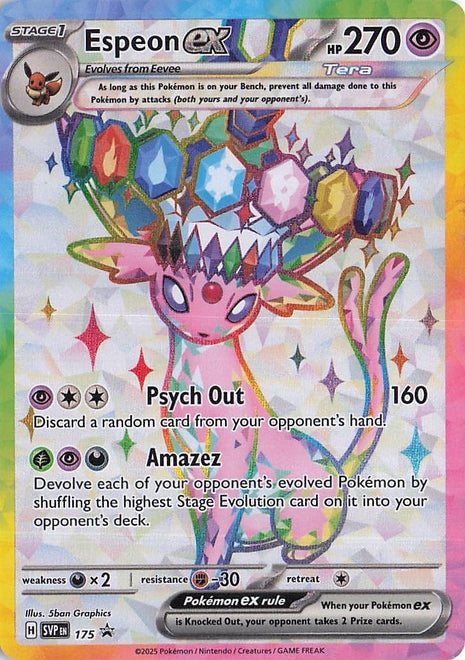 Espeon ex SVP175