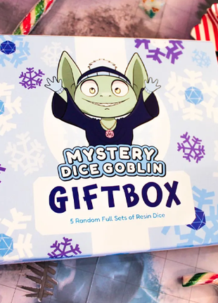 Mystery Dice Goblin - Christmas Gift Box