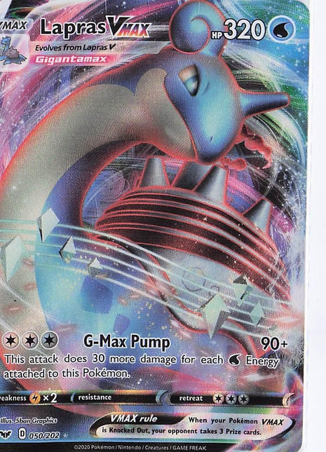 Lapras VMAX 050/202
