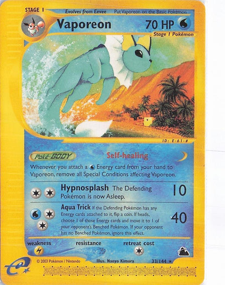 Vaporeon 33/144
