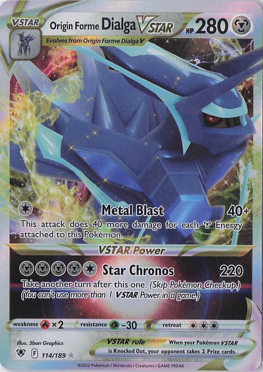Origin Forme Dialga VSTAR 114/189