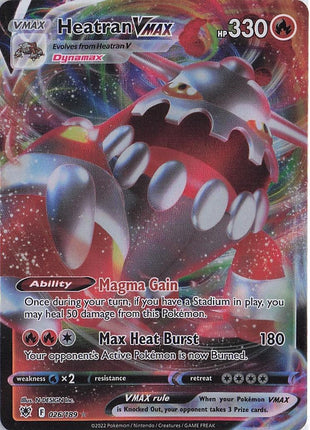 Heatran VMAX 026/189