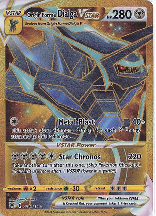 Origin Forme Dialga VSTAR 210/189