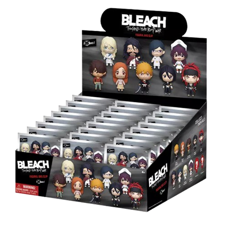Bleach - Thousand Year Blood War 3D Character Bag Clip Blind Bag