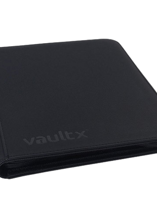 Vault X - Black 9 Pocket Zip Binder
