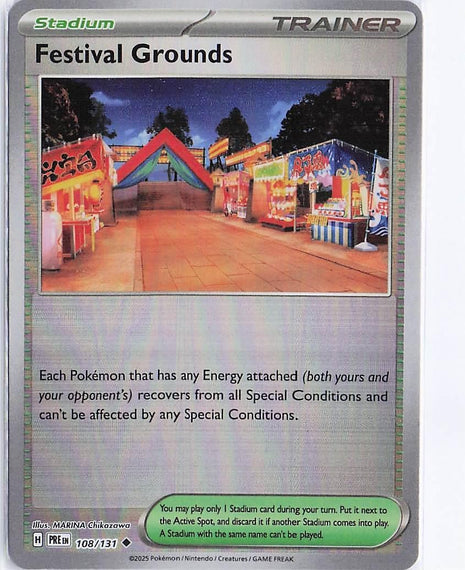 Festival Grounds 108/131 (Pokeball Holo)