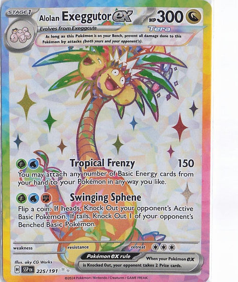 Alolan Exeggutor ex 225/191