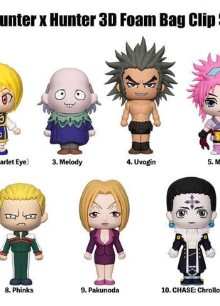 Hunter x Hunter - Series 2: 3D Character Bag Clip Blind Bag