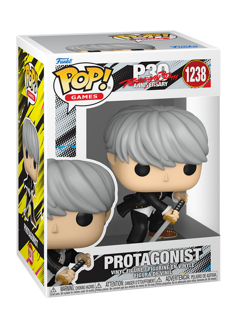 Persona 4 - Protagonist (Yu) (30th Anniversary) #1238 Funko Pop!