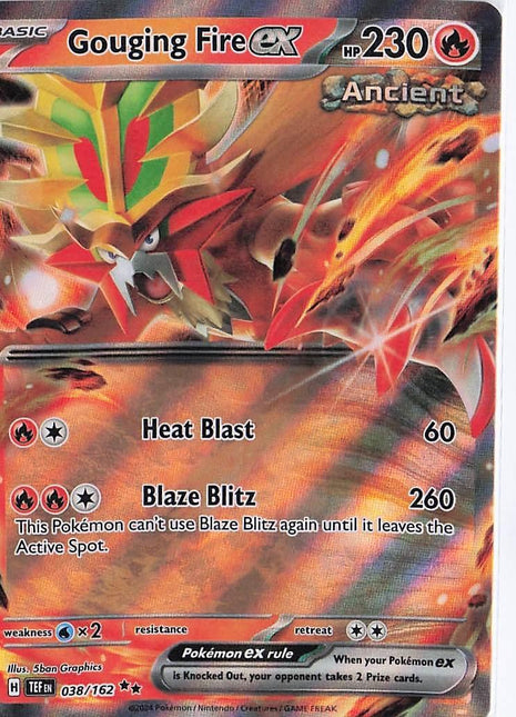 Gouging Fire ex 038/162