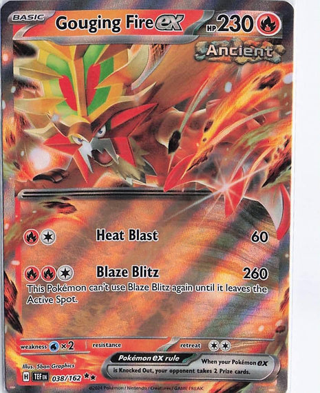 Gouging Fire ex 038/162