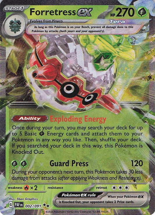 Forretress ex 002/091