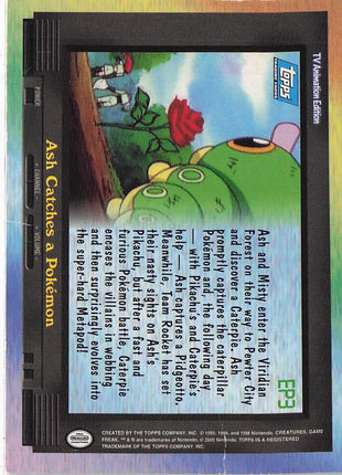 Ash Catches A Pokemon 3