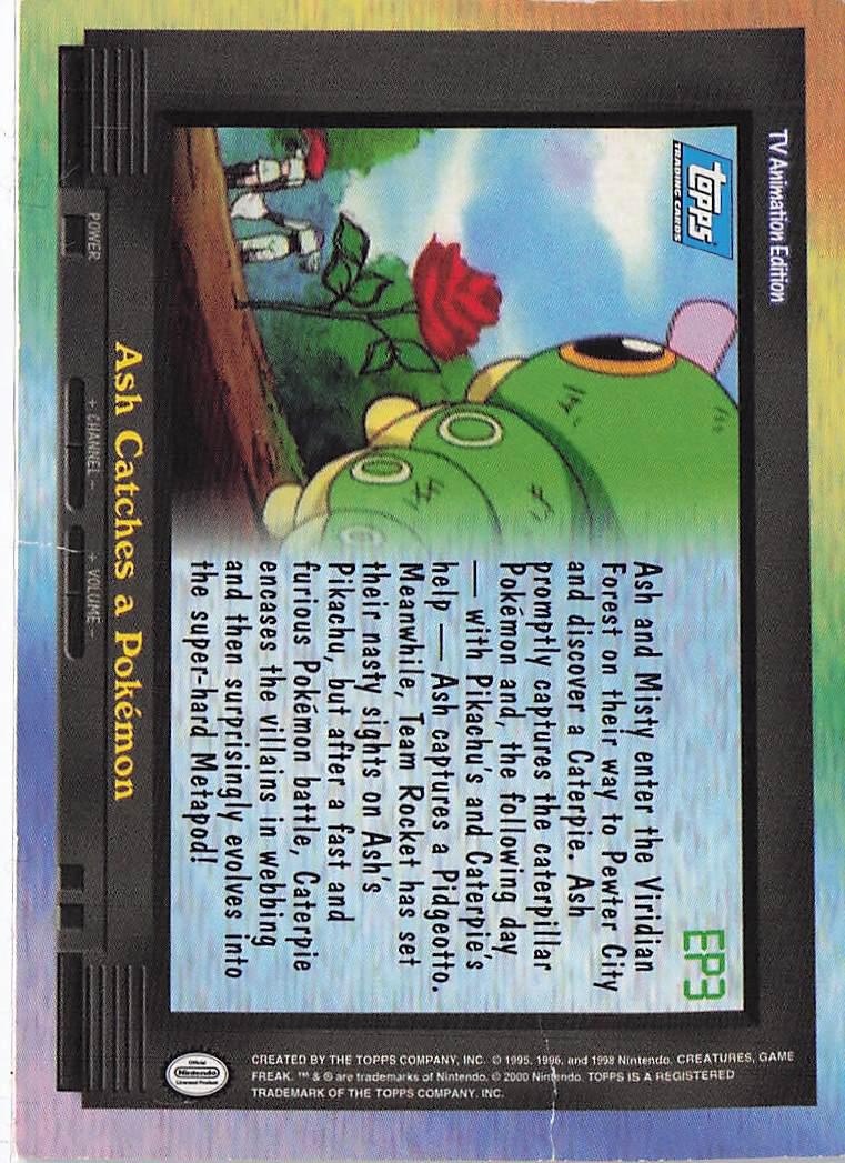 Ash Catches A Pokemon 3