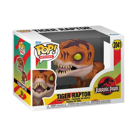 Jurassic Park - Tiger Raptor #2041 Funko Pop!