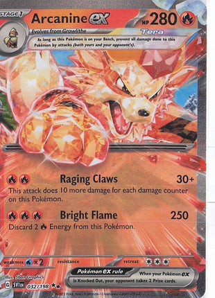Arcanine ex 032/198