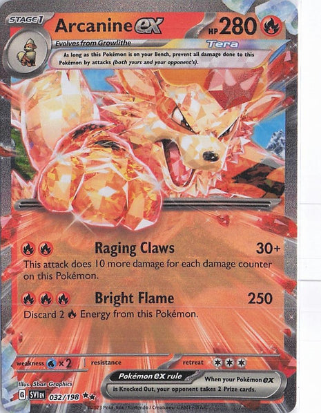 Arcanine ex 032/198