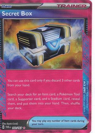 Secret Box 163/167