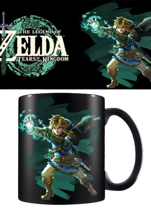 The Legend Of Zelda - Tears Of The Kingdom: Sacred Power Black Mug