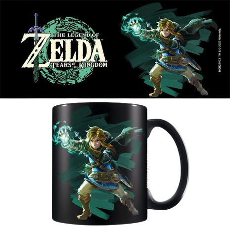 The Legend Of Zelda - Tears Of The Kingdom: Sacred Power Black Mug