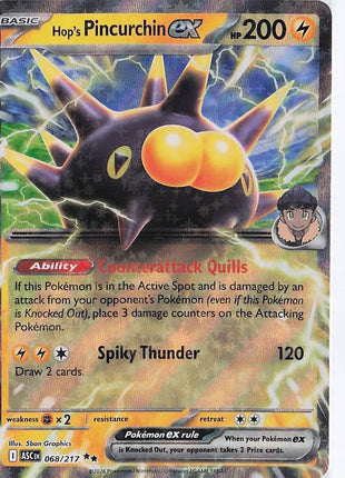 Hop’s Pincurchin ex 068/217