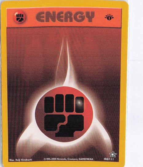Basic Fighting Energy 106/111 (1st)