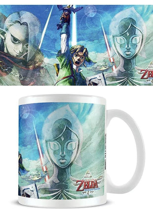 The Legend Of Zelda - Skyward Sword Trio White Mug