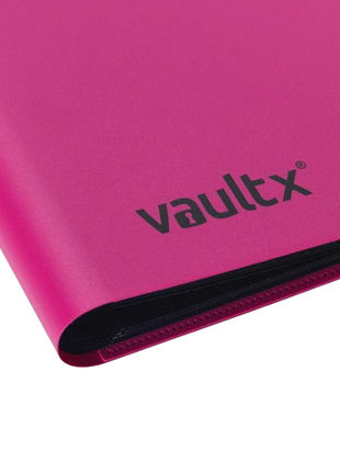 Vault X - Pink 4 Pocket Strap Binder