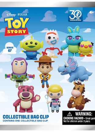 Toy Story - Series 67: 3D Character Bag Clip Blind Bag