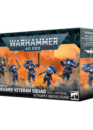 Warhammer 40K - Space Marines: Vanguard Veteran Squad with Jump Packs