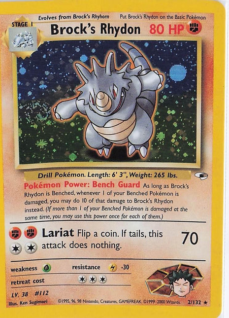 Brock’s Rhydon 2/132 (H)
