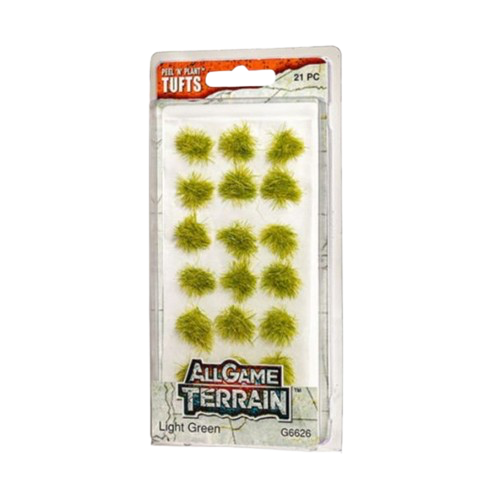 All Game Terrain - Light Green Tufts