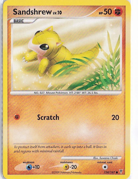 Sandshrew LV.10 124/147