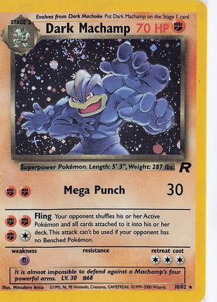 Dark Machamp 10/82 (H)